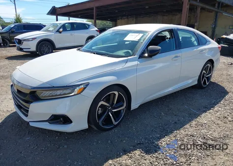 2022 Honda Accord Sport Special Edition из США, поврежденный, VIN 1HGCV1F47NA120394